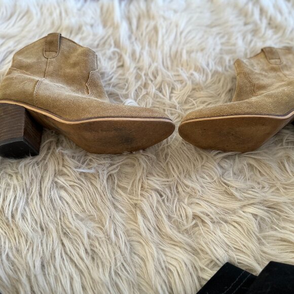 Matisse "Toby" camel suede western bootie- Size 8 - Picture 5 of 7